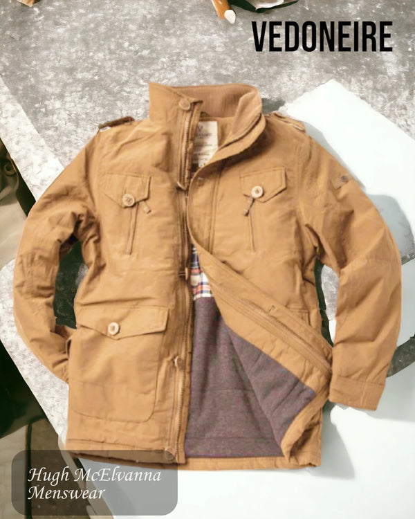 Men's Camel ARTIC Jacket by Vedoneire Style: 3048