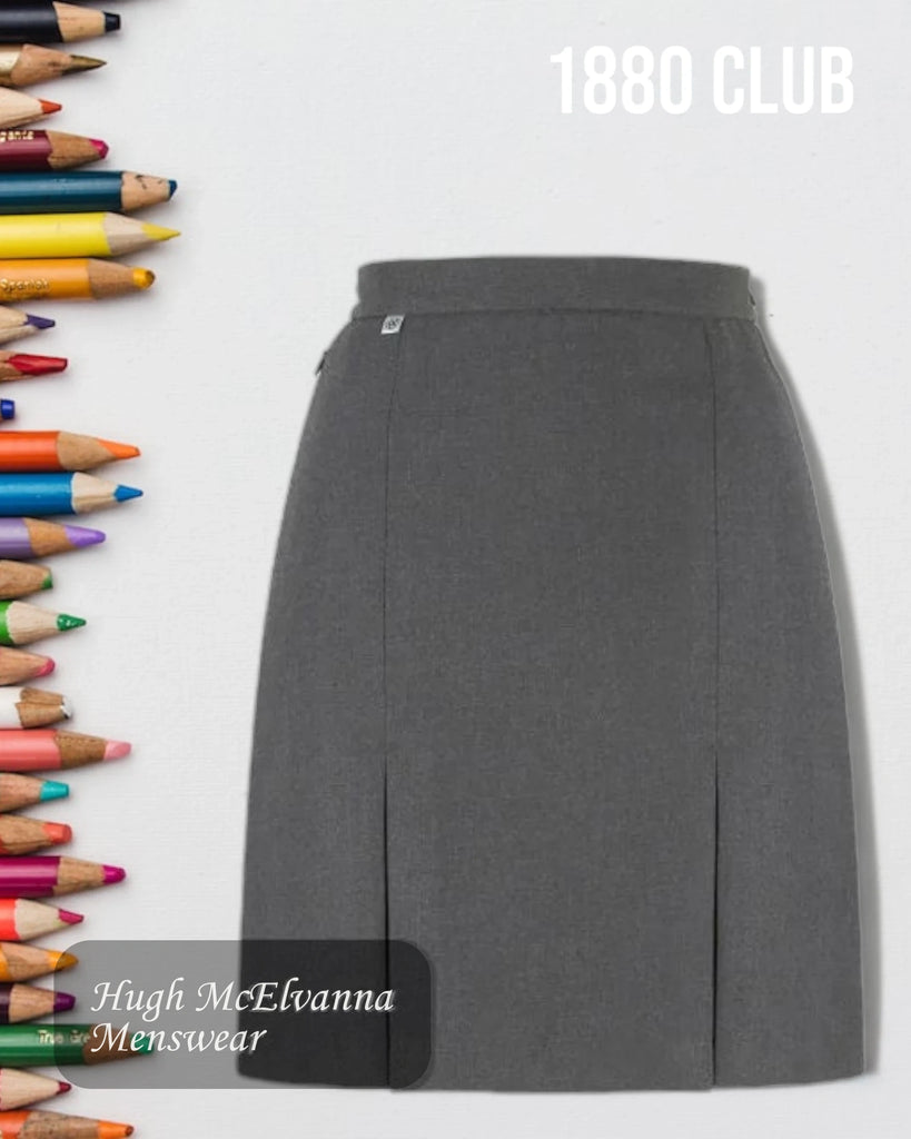 1880 Club St. Patrick's High School Skirt With Inverted 4 Pleats Style: 93932/04