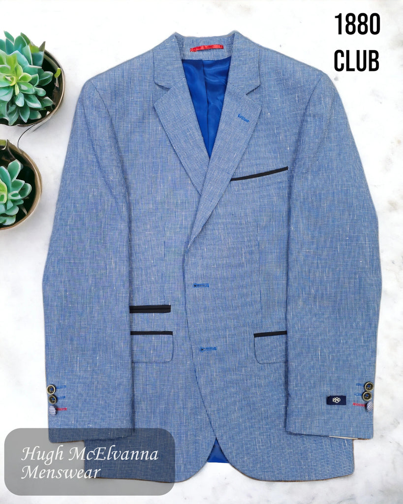 1880 Club Blue Fashion Blazer - 14681/24