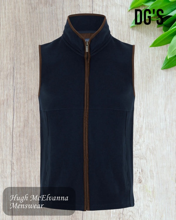 Mens Gilet Navy by Drifter Style: 55131/78