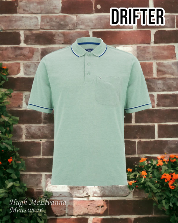 Drifter GREEN Polo Shirt 55104/33