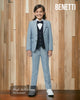 Boys Fashion 3Pc. Suit by Benetti Style: NAPOLI