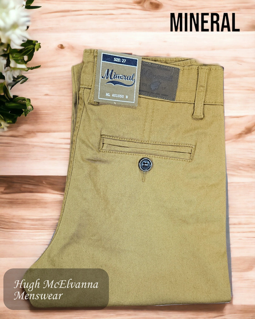 Mineral Boy's Tobacco Chino Trouser Style: JAKE