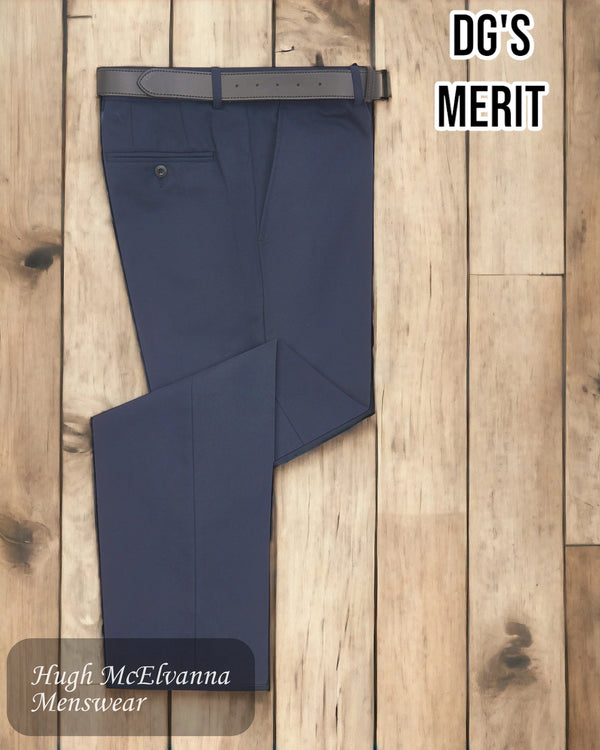 DG's Merit NAVY Regular Fit Trouser Style: 72268/78