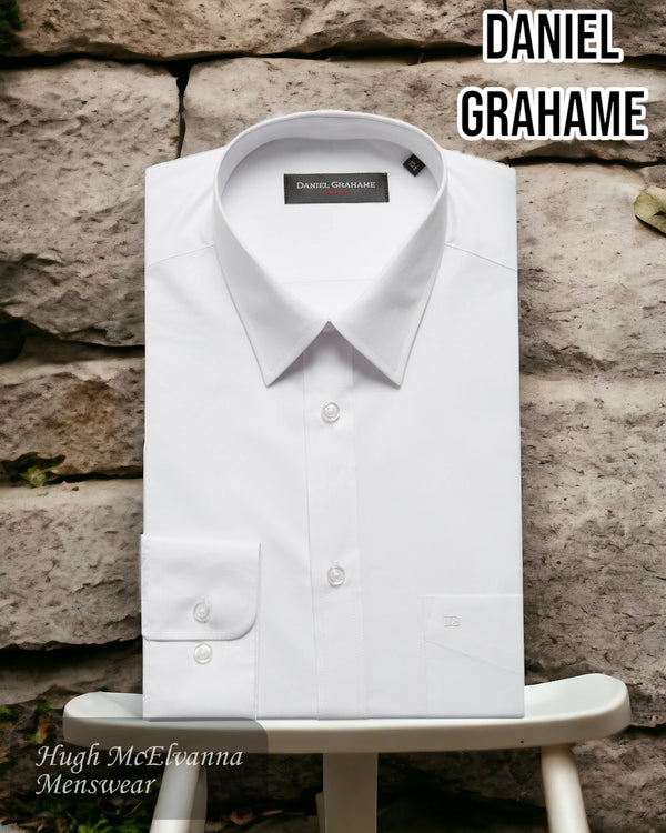 Daniel Grahame White Formal Shirt - 15300/01