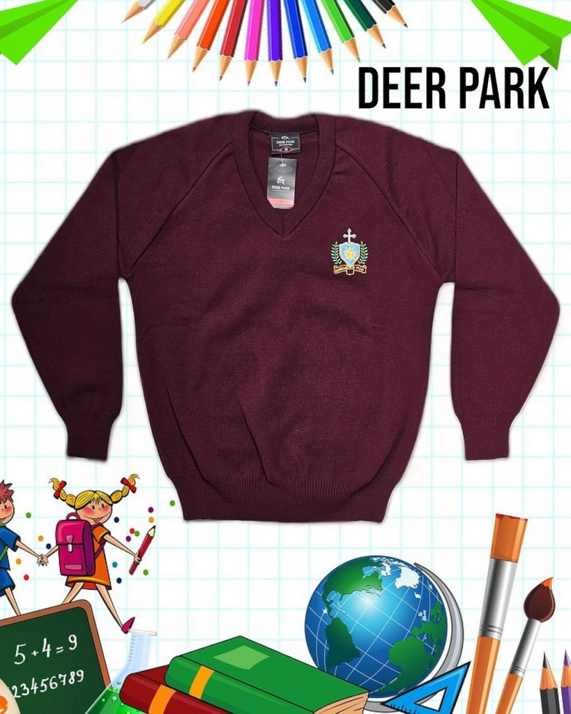 St. Patricks Keady V-Neck Jumper by Deer Park Style: A1158