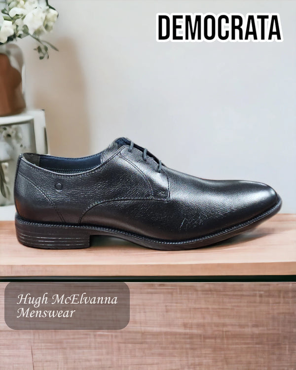 Democrata Black Light Weight Shoes - 282204