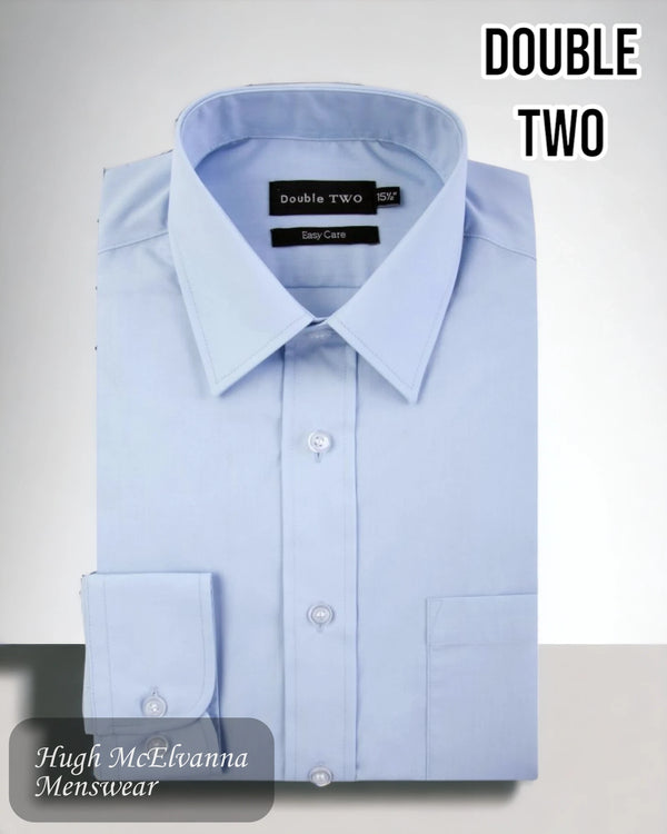Double TWO Classic Glacier Blue Shirt