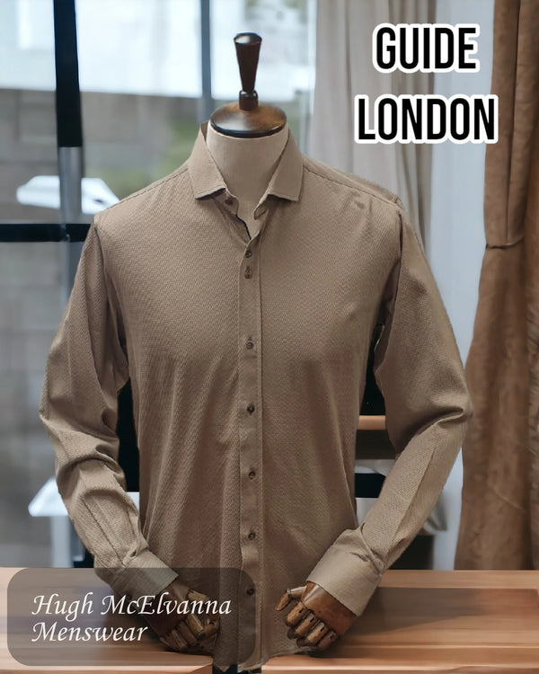 Plain Fashion Camel Shirt - LS74868