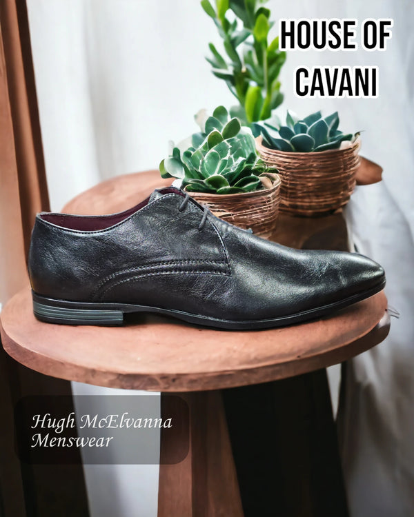 House Of Cavani MALPI Black Laced Shoes