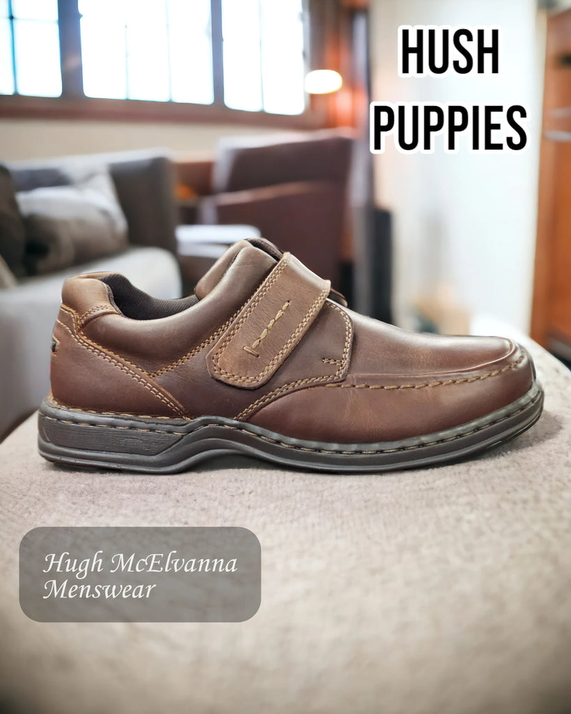 Hush Puppies 'ROMAN' Brown Shoe