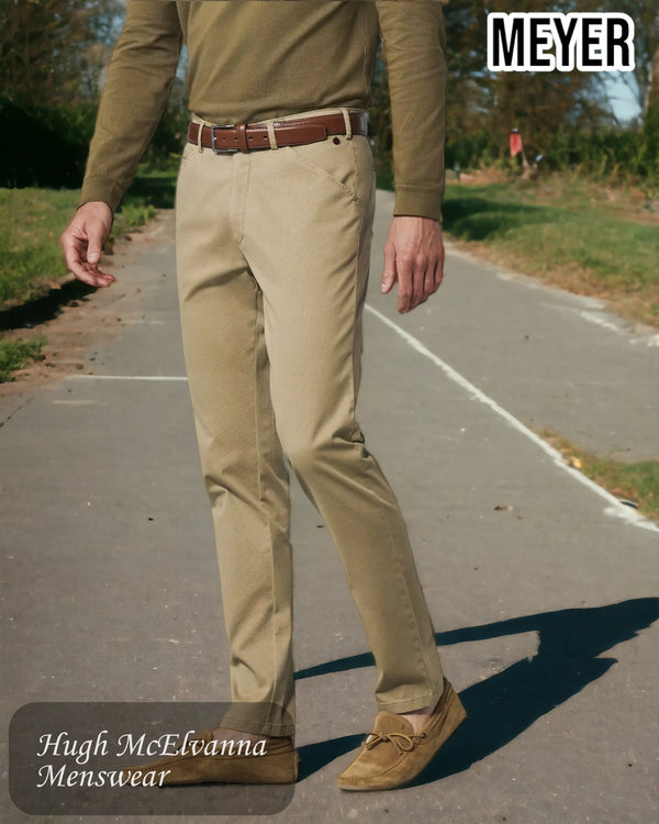 Meyer CHICAGO Sand Stretch Trouser Style: 5056-142