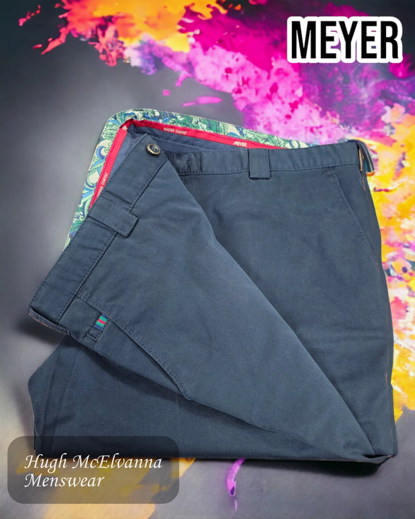 Meyer Navy ROMA Trouser Style: 3001-19