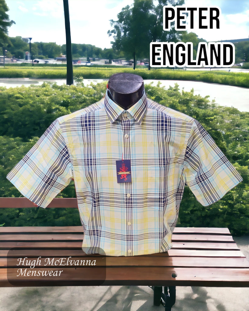 Short sleeve shirt by Peter England - PE2655H/128