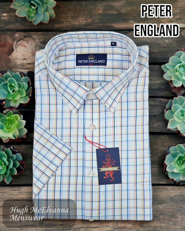 Short Sleeve Shirt by Peter England - PE2656H/098