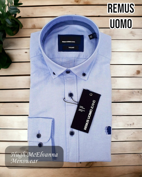 Remus Uomo Blue Shirt - 13600/22