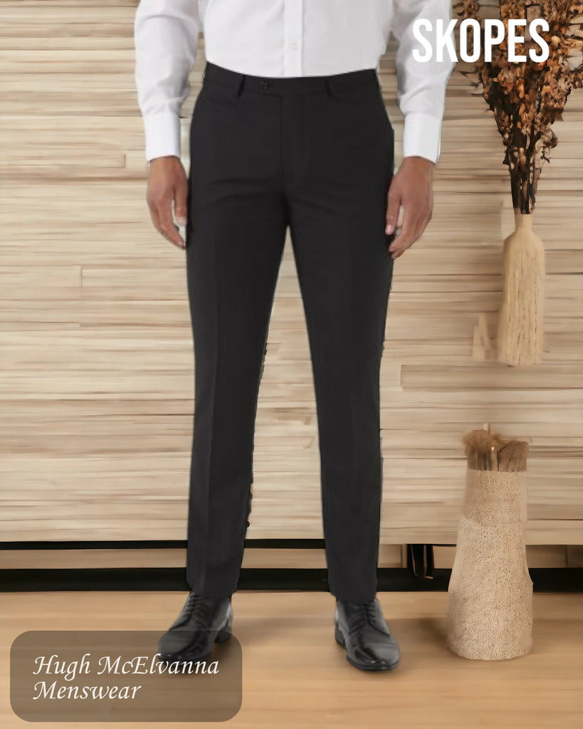 Men's Skopes MADRID Black Trouser Style: MM79510