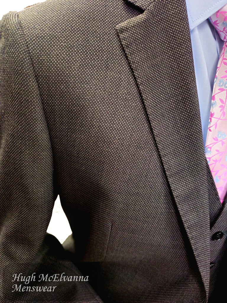 Skopes WILDER Charcoal Grey Suit - Cloth detail
