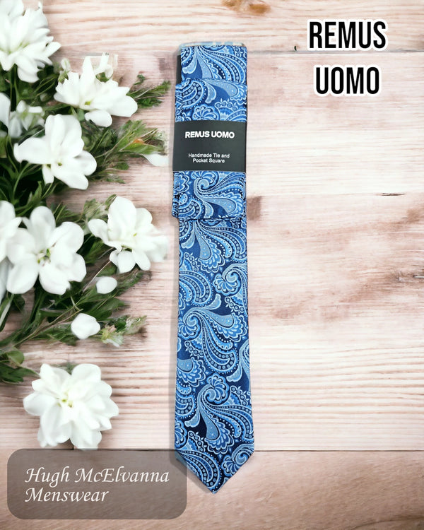 Remus Uomo Dark Blue Neck Tie - TP4809/27