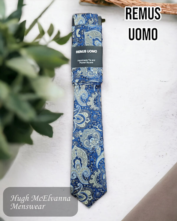 Remus Uomo Dark Blue Neck Tie - TP4816/27