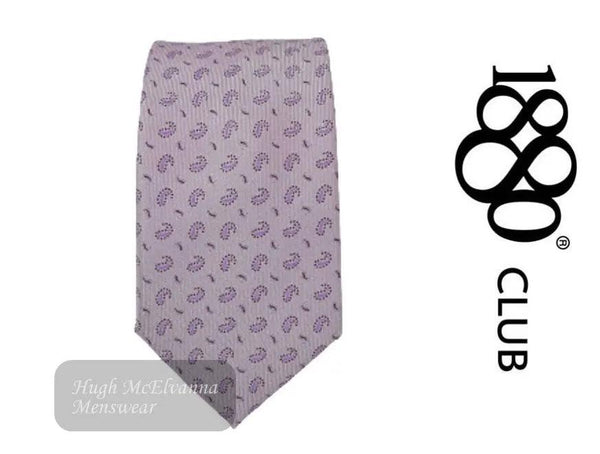 1880 Club Boy's Lilac Tie Style: B4049/72 Hugh McElvanna Menswear