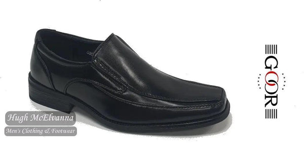 Boys Black Slip On Shoe By Goor Style: 950 Hugh McElvanna Menswear