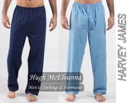 Men's Pyjamas-Lounge Bottoms Twin Pack Hugh McElvanna