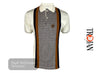 Men's Trojan Ecru Check Panel Polo Style: TR/8667 Hugh McElvanna Menswear