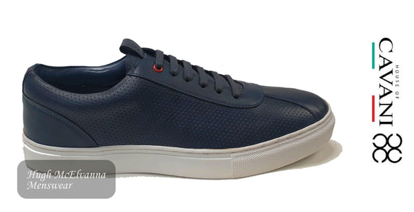 Mens trainers Navy by House of Cavani style: CONTEST Hugh McElvanna Menswear
