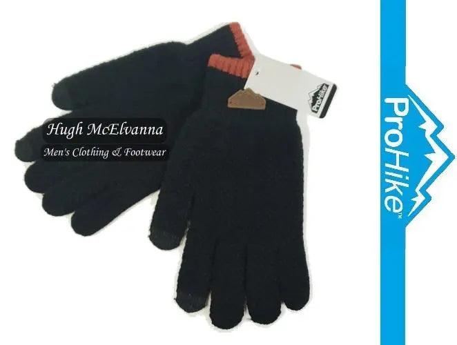Mobile Friendly Knitted Glove by ProHike - 4 Colour Options Hugh McElvanna Menswear