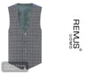 Remus Uomo Blue Slim Fit Suit With Contrast Waistcoat Style: 21651/26 Hugh McElvanna Menswear