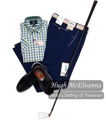 Viyella Short Sleeve Check Shirt Style: VY8534H-044 Hugh McElvanna Menswear